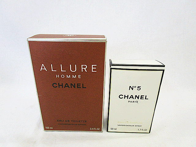 香水買取 シャネルCHANEL N°5 アリュールALLURE HOMME 買取 販売 埼玉川口市 リサイクル＆ディスカウント コーエー川口店