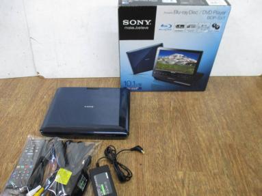 家電製品買取！SONY BD/DVDポータブルプレーヤー BDP-SX1 USED品 東京